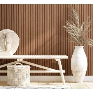 Noordwand tapet Botanica Wooden Slats brun