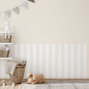 Noordwand Topchic tapet Stripes beige og hvid