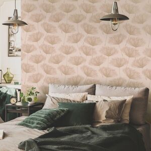 DUTCH WALLCOVERINGS tapet Fleur lyserød