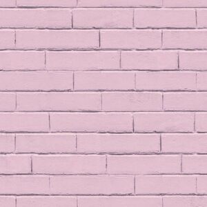 Noordwand Good Vibes tapet Brick Wall pink