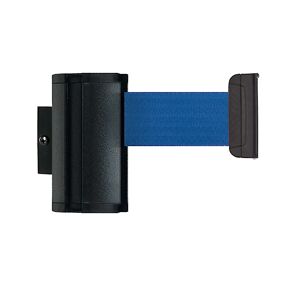 kaiserkraft Cajetín de cinta Wall Mount, extracción máx. de cinta 3700 mm, color de cinta azul