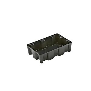 CEMO Cubeta de PE para palets y recipientes pequeños, volumen de recogida 25 l, sin rejilla