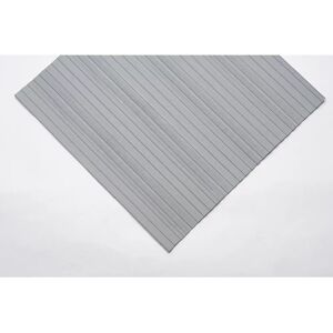 kaiserkraft Alfombrilla de PVC blando, con superficie cerrada, rollo de 10 m, gris, anchura 600 mm