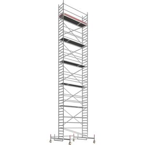 Layher Andamio rodante universal, modelo estándar, altura de andamio 12,61 m