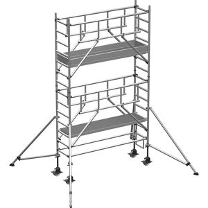 ZARGES Andamio rodante S-PLUS, plataforma 1,80 x 0,60 m, altura de trabajo 5,35 m