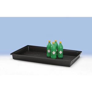 LaCont Cubeta colectora de PE, capacidad 35 l, negro