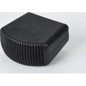 ZARGES Zapata exterior, PVC negro, 62 x 25 mm