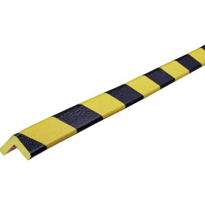 SHG Protección de esquinas Knuffi®, tipo E, reutilizable, pieza de 1 m, negro y amarillo