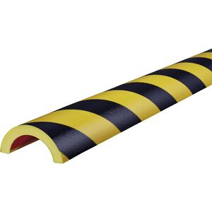 SHG Protección de tubos Knuffi®, tipo R50, pieza de 1 m, en negro y amarillo
