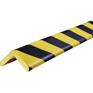 SHG Protección de esquinas Knuffi®, tipo H+, pieza de 1 m, en negro y amarillo