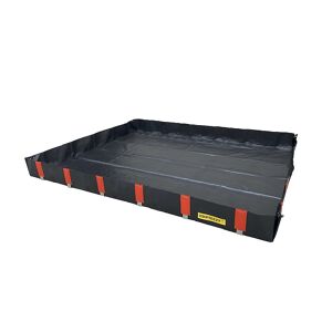 kaiserkraft Cubeta colectora plegable, de PVC, con bolsa de transporte, capacidad de recogida 1750 l