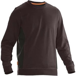 Leipold+Döhle Sudadera, marrón y negro, talla XXXXL