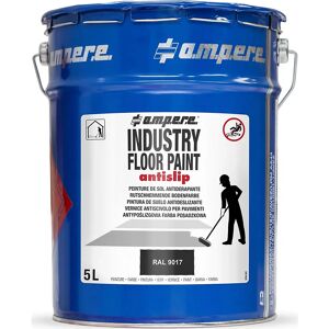 Ampere Pintura para marcar suelos Industry Floor Paint antislip®, contenido 5 l, negro