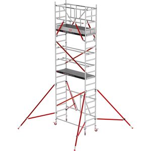 Altrex Andamio para interiores RS TOWER 54, con plataforma Fiber-Deck®, altura de trabajo 6,80 m