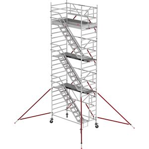 Altrex Andamio con escalera RS TOWER 53 ancho, Fiber-Deck®, longitud 1,85 m, altura de trabajo 8,20 m