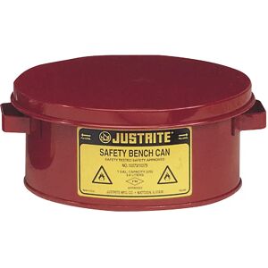 Justrite Recipiente empapador, chapa de acero galvanizado y pintado, capacidad 4 l