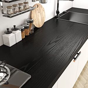 Livelynine Vinilos Para Muebles Marmol Gris Vinilo Adhesivo Para Encimera  de Cocina Granito Vinilos Para Baños Mesas Autoadhesivo Vinilo Encimera