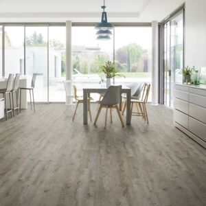 Suelo vinílico rollo GERFLOR Boutic loftex 4x2 m madera gris