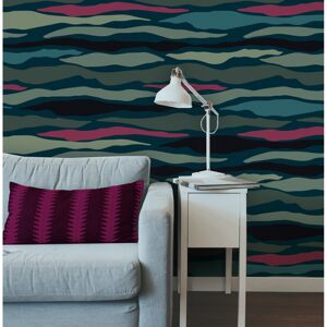 Acte Deco Papel pintado panoramic wave gris 425x250cm