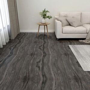 vidaXL Tarimas de suelo autoadhesivas 20 uds PVC 1,86 m² gris oscuro