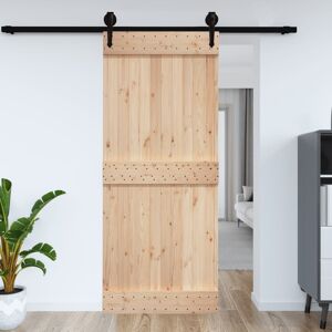 vidaXL Puerta NARVIK madera maciza pino 95x210 cm