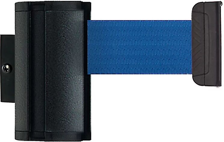 kaiserkraft Cajetín de cinta Wall Mount, extracción máx. de cinta 3700 mm, color de cinta azul