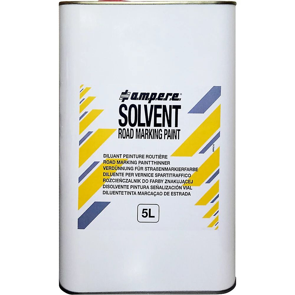 Ampere Disolvente para pintura para señalización vial, contenido 5 l, porcentaje de disolución 5% - 10%