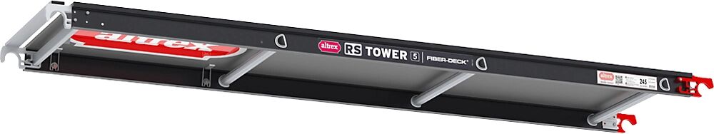 Altrex Plataforma para andamios móviles, RS TOWER serie 5, de Fiber-Deck®, longitud 1,85 m