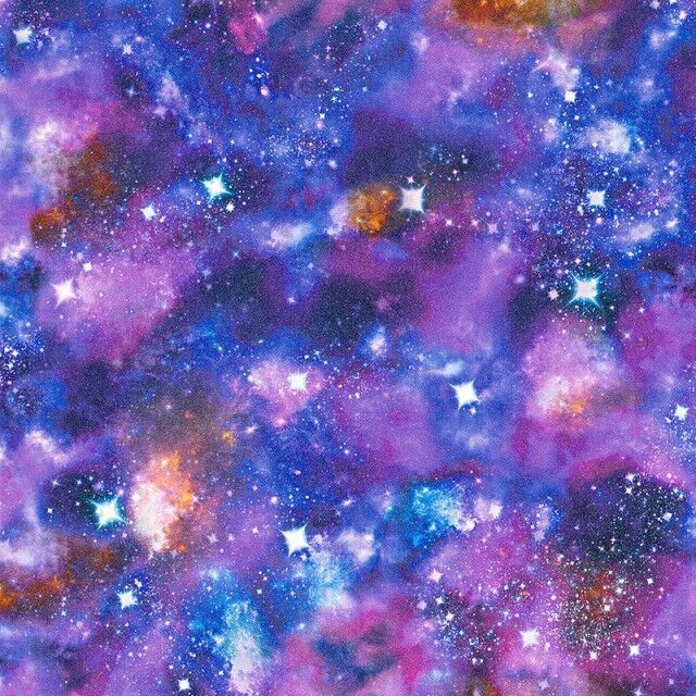 Papel pintado infantil Espacio y estrellas