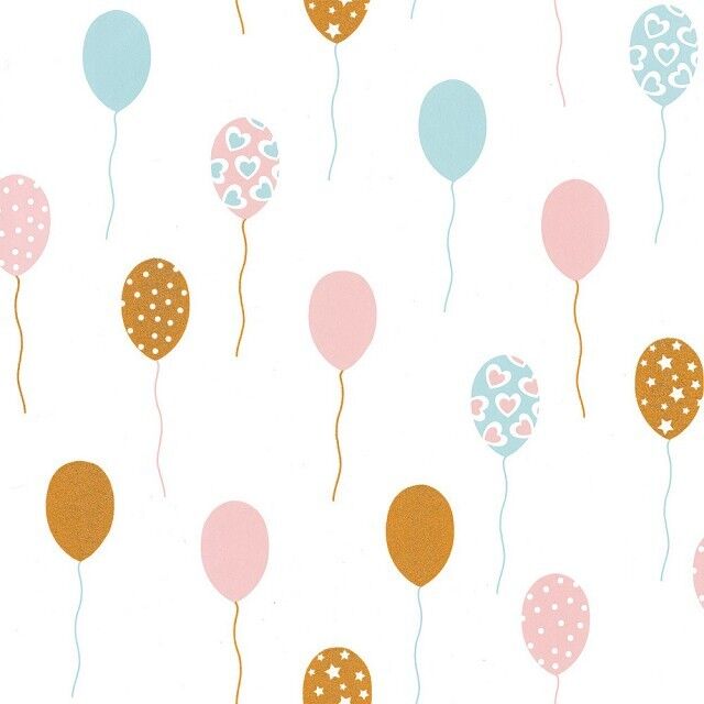 Papel pintado Globos ocre