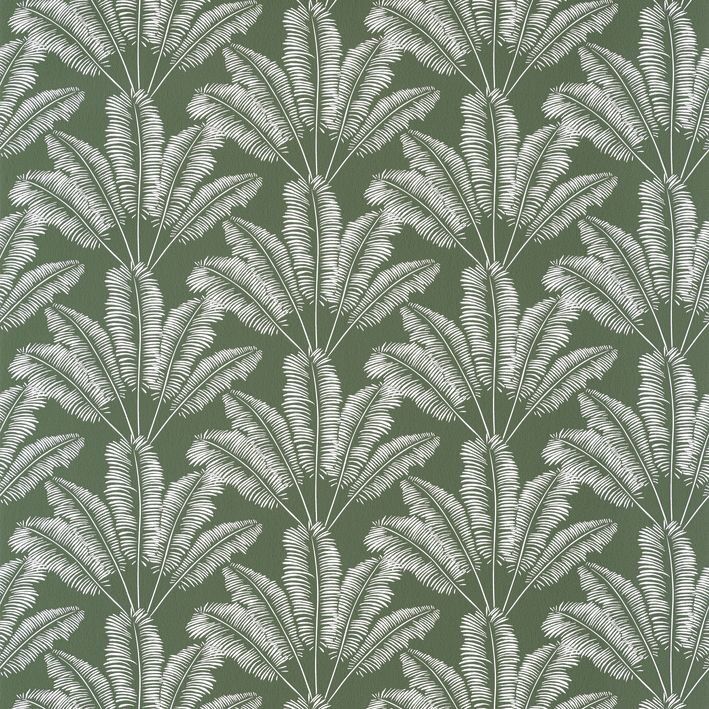 Papel pintado Nuestro Planeta Savannah Verde Kaki