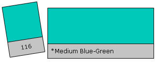 LEE Colour Filter 116 M Blue-Green