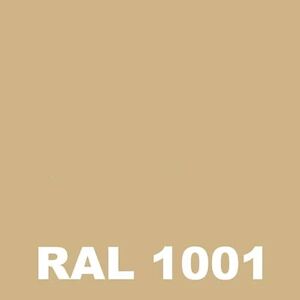 Peinture Sol Ciment - Metaltop -  Beige - RAL 1001 - Pot 5L - Publicité