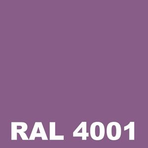 Laque Anticorrosion - Metaltop -  Lilas rouge - RAL 4001 - Bombe 400mL - Publicité
