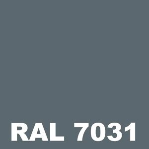 Peinture Industrielle - Metaltop -  Gris bleu - RAL 7031 - Pot 5L - Publicité