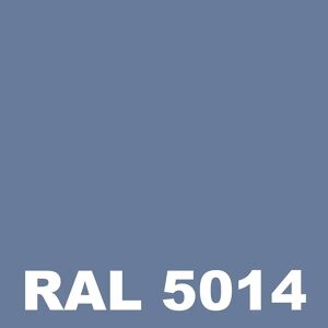 Laque Antirouille Marine - Metaltop -  Bleu pigeon - RAL 5014 - Bombe 400mL - Publicité