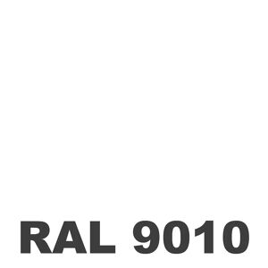 Laque Anticorrosion - Metaltop -  Blanc pur - RAL 9010 - Bombe 400mL - Publicité