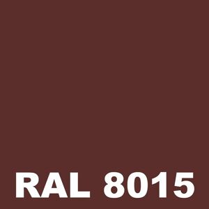 Peinture Acier Antico - Metaltop -  Marron - RAL 8015 - Pot 5L - Publicité