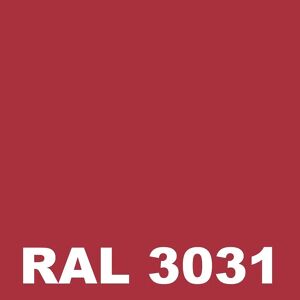 Laque Antirouille Marine - Metaltop -  Rouge oriental - RAL 3031 - Bombe 400mL - Publicité