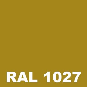 Laque Antirouille Marine - Metaltop -  Jaune curry - RAL 1027 - Bombe 400mL - Publicité