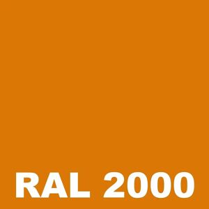 Laque Antirouille Marine - Metaltop -  Orange jaune - RAL 2000 - Bombe 400mL - Publicité