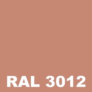Peinture Sol Ciment - Metaltop -  Rouge beige - RAL 3012 - Pot 5L - Publicité
