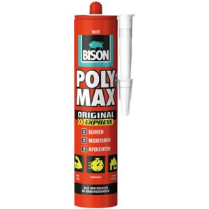 Bison Poly Max® Express 425 g tube blanc