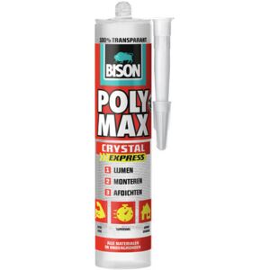 Bison Poly Max® Crystal Express Tube de 300 g