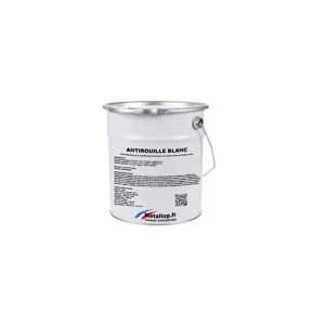 Metaltop - Antirouille Blanc - Pot 1 l - 9010 - Blanc pur Blanc pur - Publicité