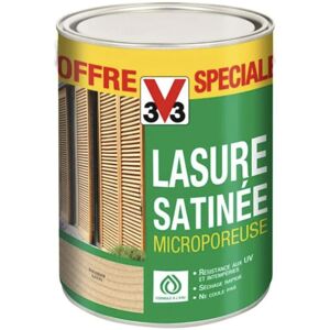 - Lasure Satinée Microporeuse Incolore 3 l