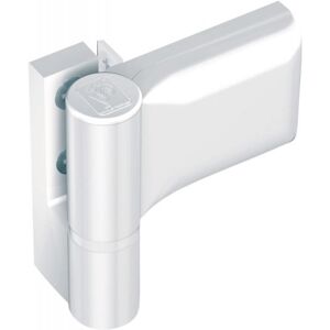 - Paumelle pour porte pvc, type kt-sv Dormant largeur 20 mm recouvrement 18/23 blanc 9016