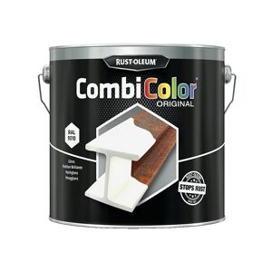 - Peinture fer CombiColor Original ral 9005 Noir foncé brillant 2,5L