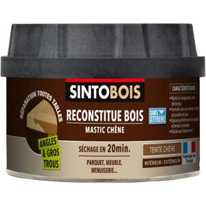 Reconstitue bois pour parties manquantes (angles, gros trous) 550g Chêne Sinto Chêne