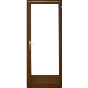 GD Menuiseries Porte fenêtre Bois 1 Vantail H205 x L80 Tirant Droite Côtes Tableau GD MENUISERIES